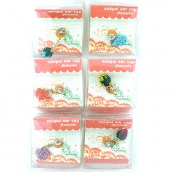 Charm Crystal Diamond Stone Jewelry Earphone Dust Cap (MIX Color)